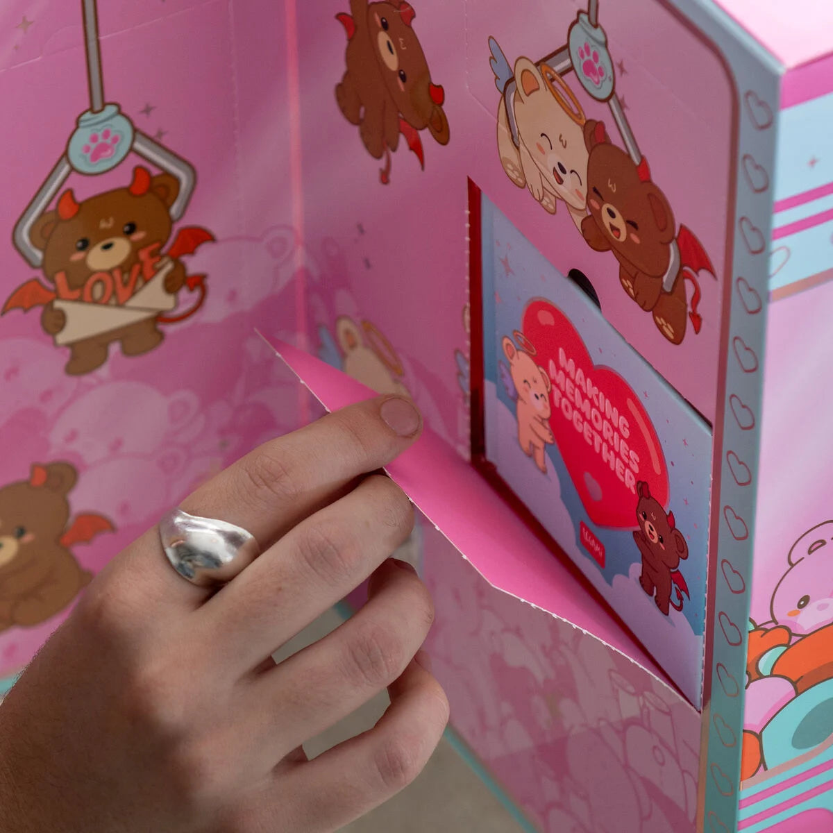 Box mit 7 Überraschungen - 7 Days & 7 Ways to Say I Love You