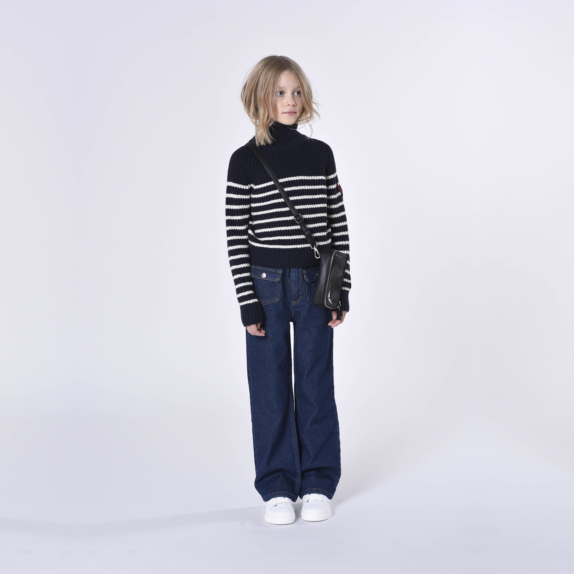 Kinder Streifenpullover