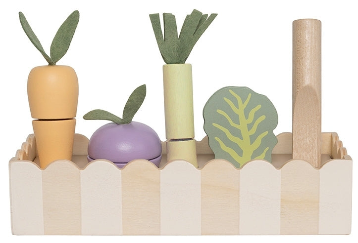 Gemüse zum Schneiden mit Klettverschluss