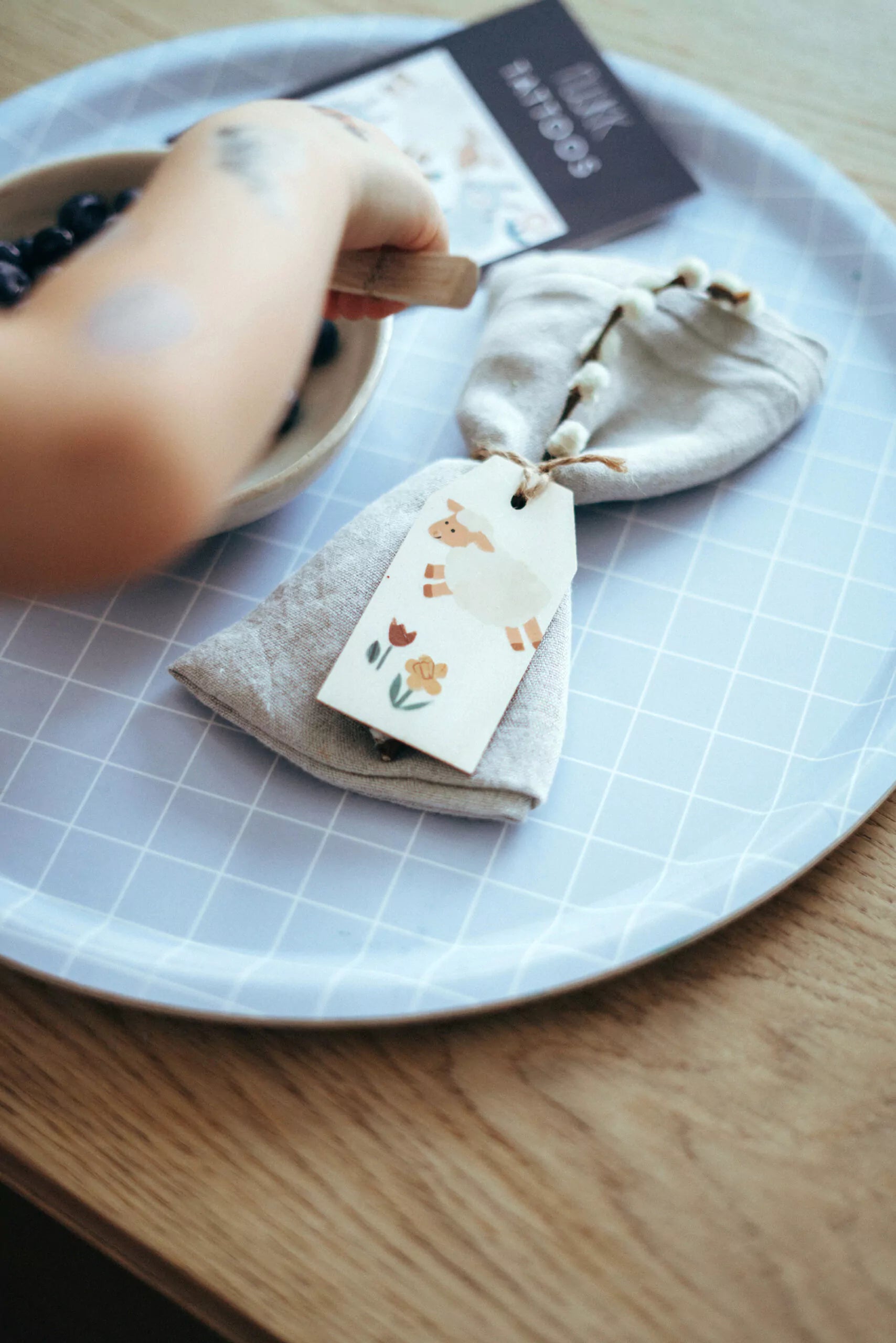 vegane Kindertattoos - Ostertiere