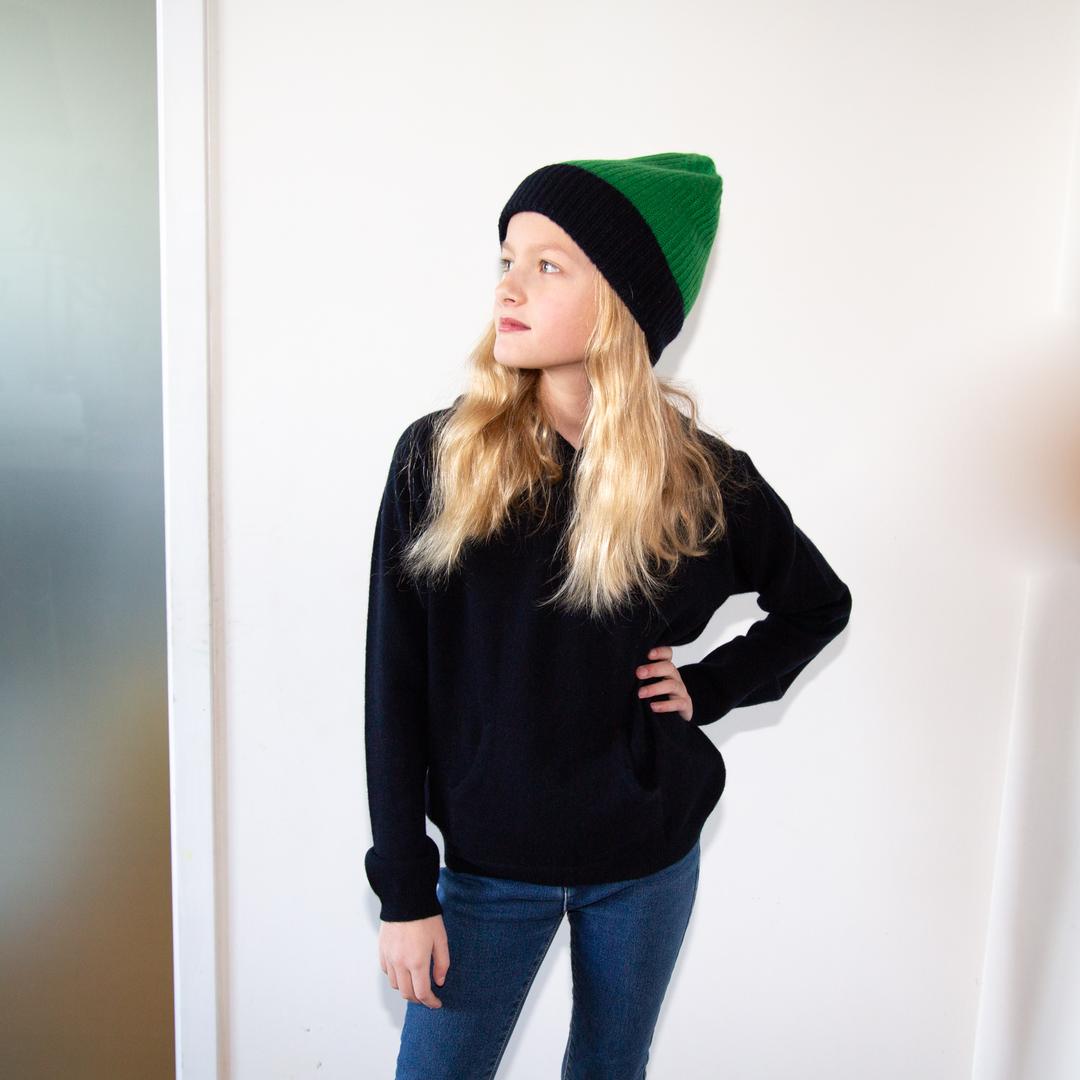 Kinder Kaschmir Hoody "Jona"