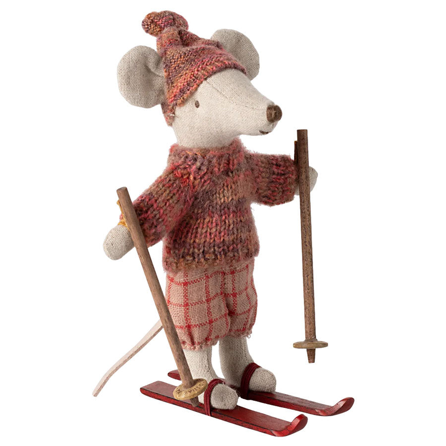 Wintermaus mit Skiset, Große Schwester - Rose