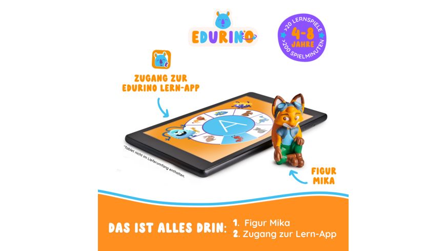 Figur Mika "Erstes Lesen & Schreiben ab 4"