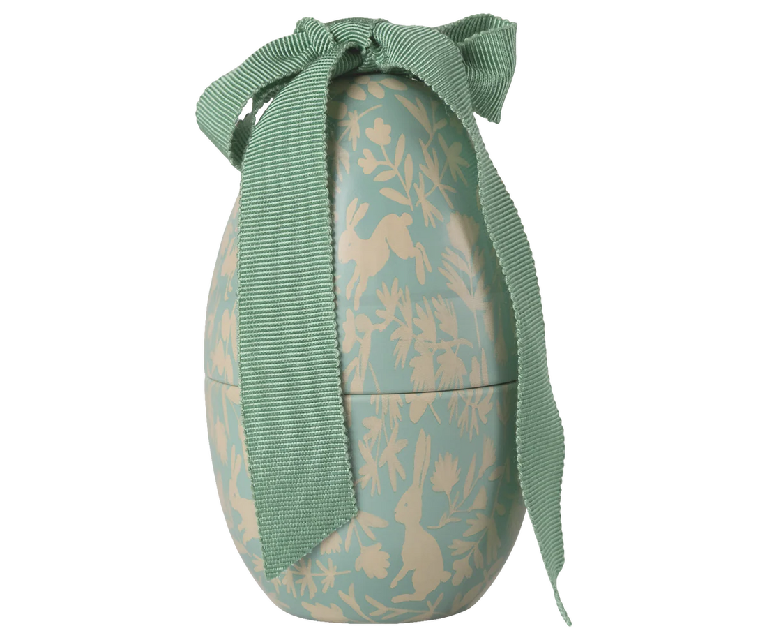 Osterei leer, Klein – Dusty Mint