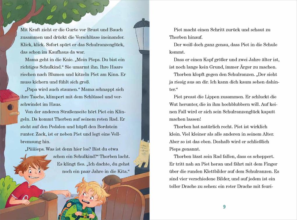 Die Wackelzahn-Bande kommt in die Schule.