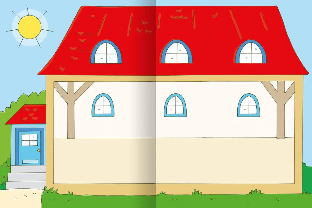 Erstes Stickern - Bauernhof