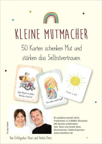 Mutmachkarten - Du bist einzigartig. Besonders. Liebenswert. Und stark!