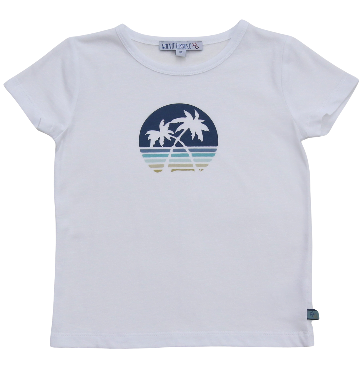 Shirt mit Palmendruck