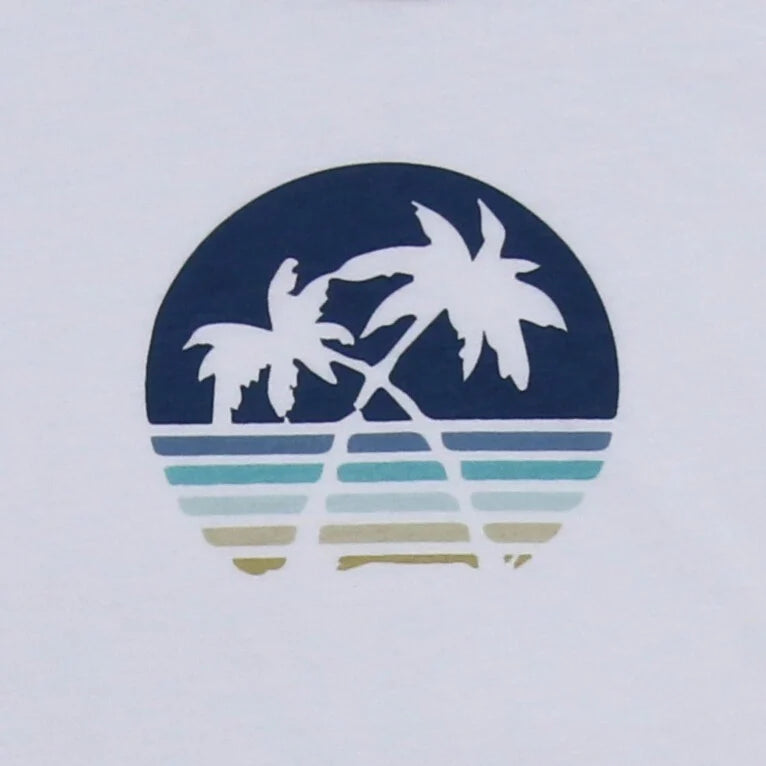 Shirt mit Palmendruck