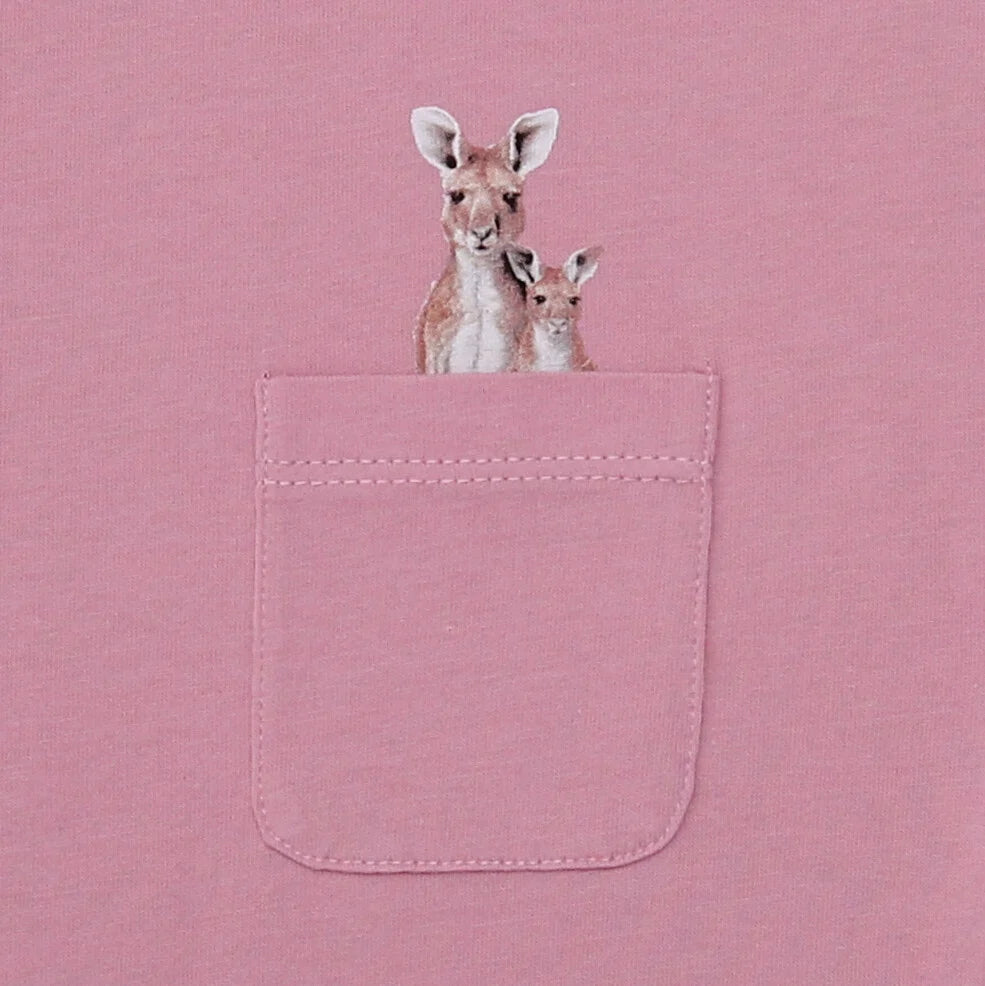 Top mit Känguru Tasche