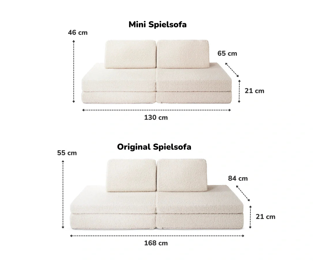 MINI SPIELSOFA - Teddy Beige