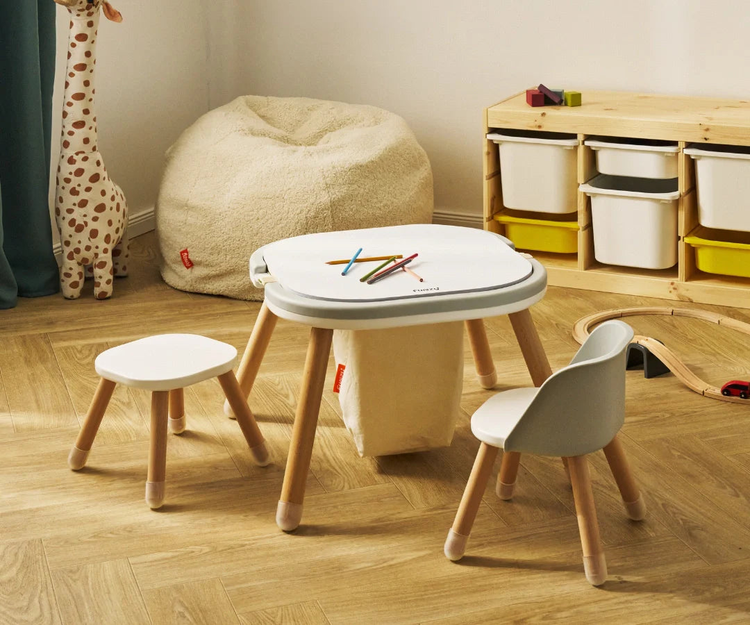 Funzy Spieltisch 8-in-1 System - Graphit Grau