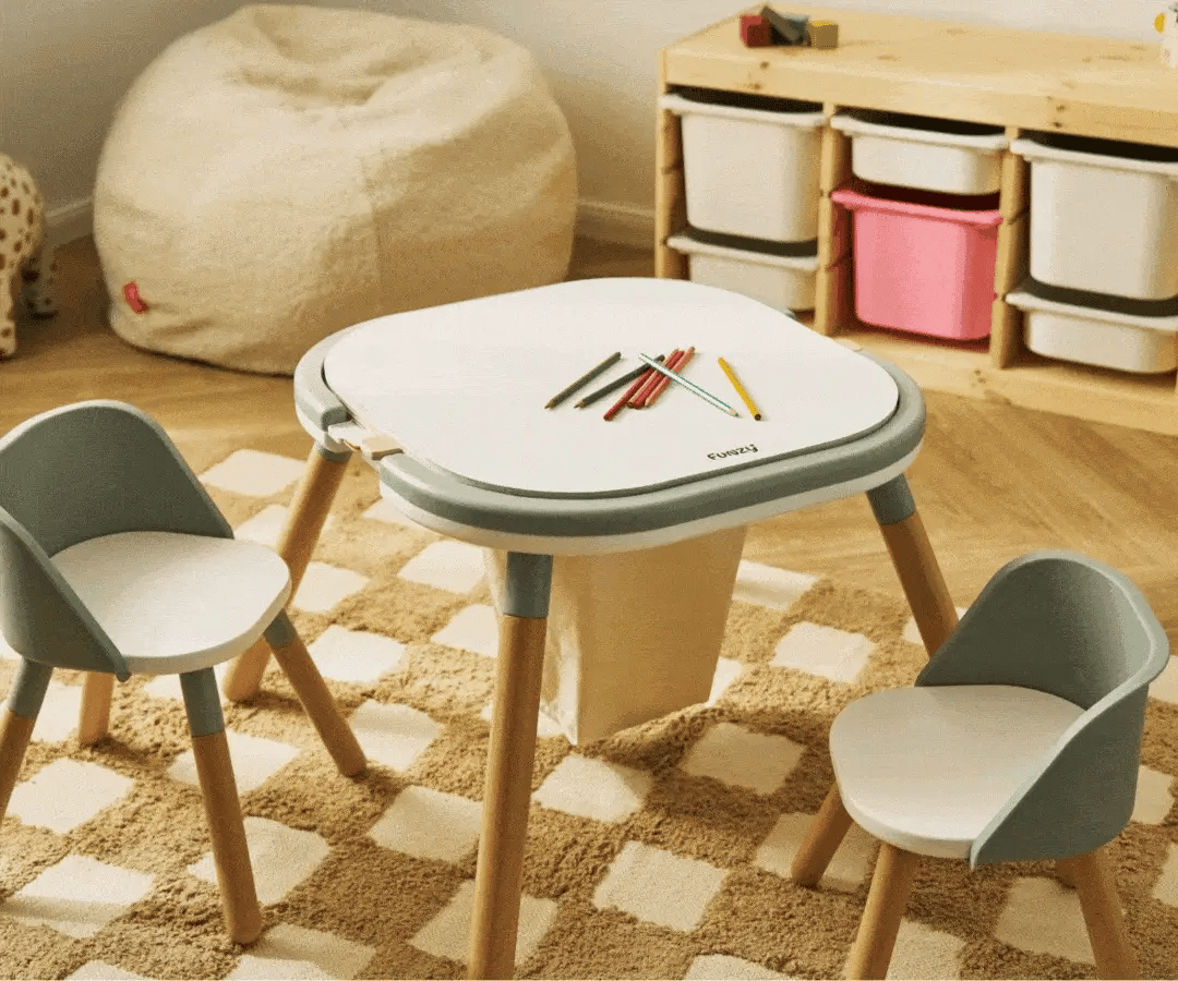 Funzy Spieltisch 8-in-1 System - Pastell Grün