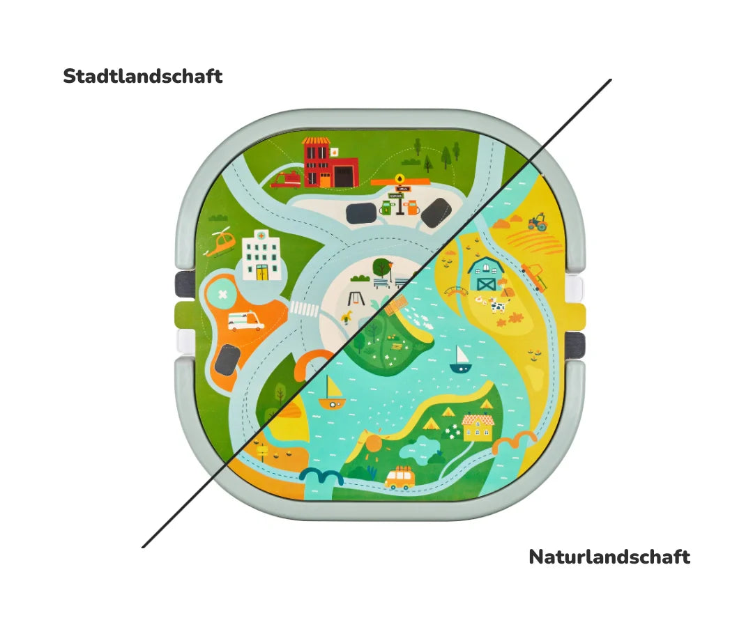 Funzy Spieltisch 8-in-1 System - Pastell Grün