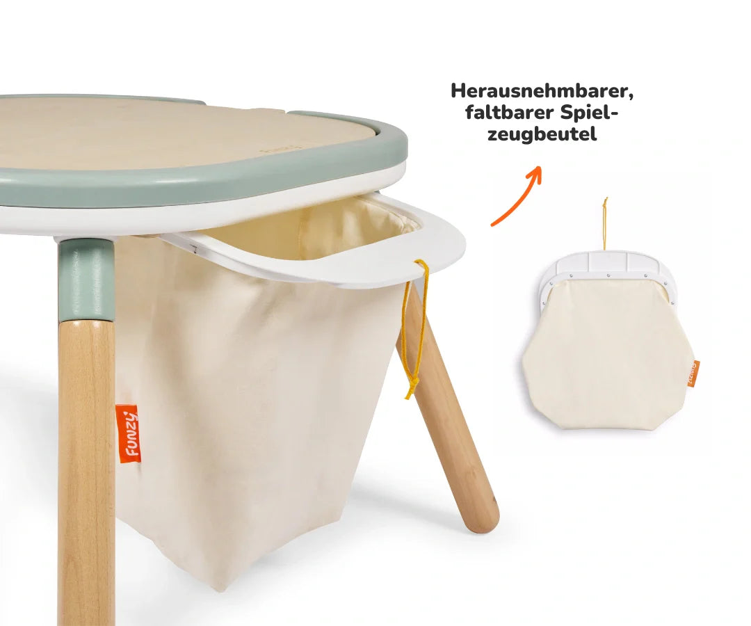 Funzy Spieltisch 8-in-1 System - Pastell Grün