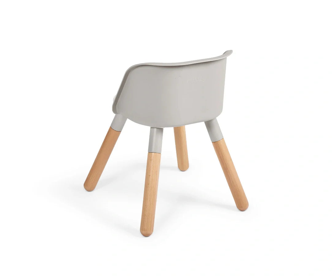 Funzy Spieltisch Stuhl - Graphit Grau