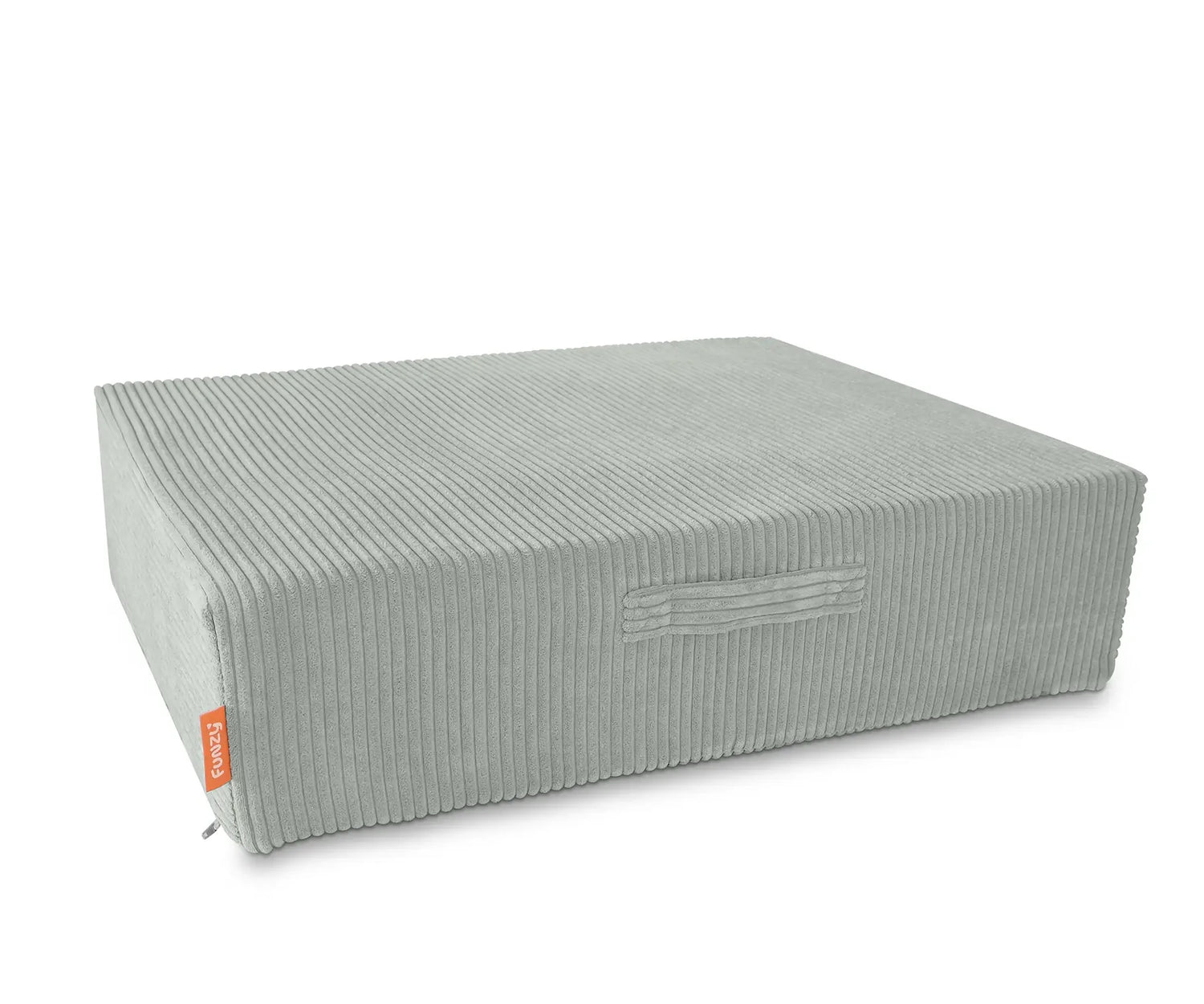 Hüpfpolster Cord Salbei Grün