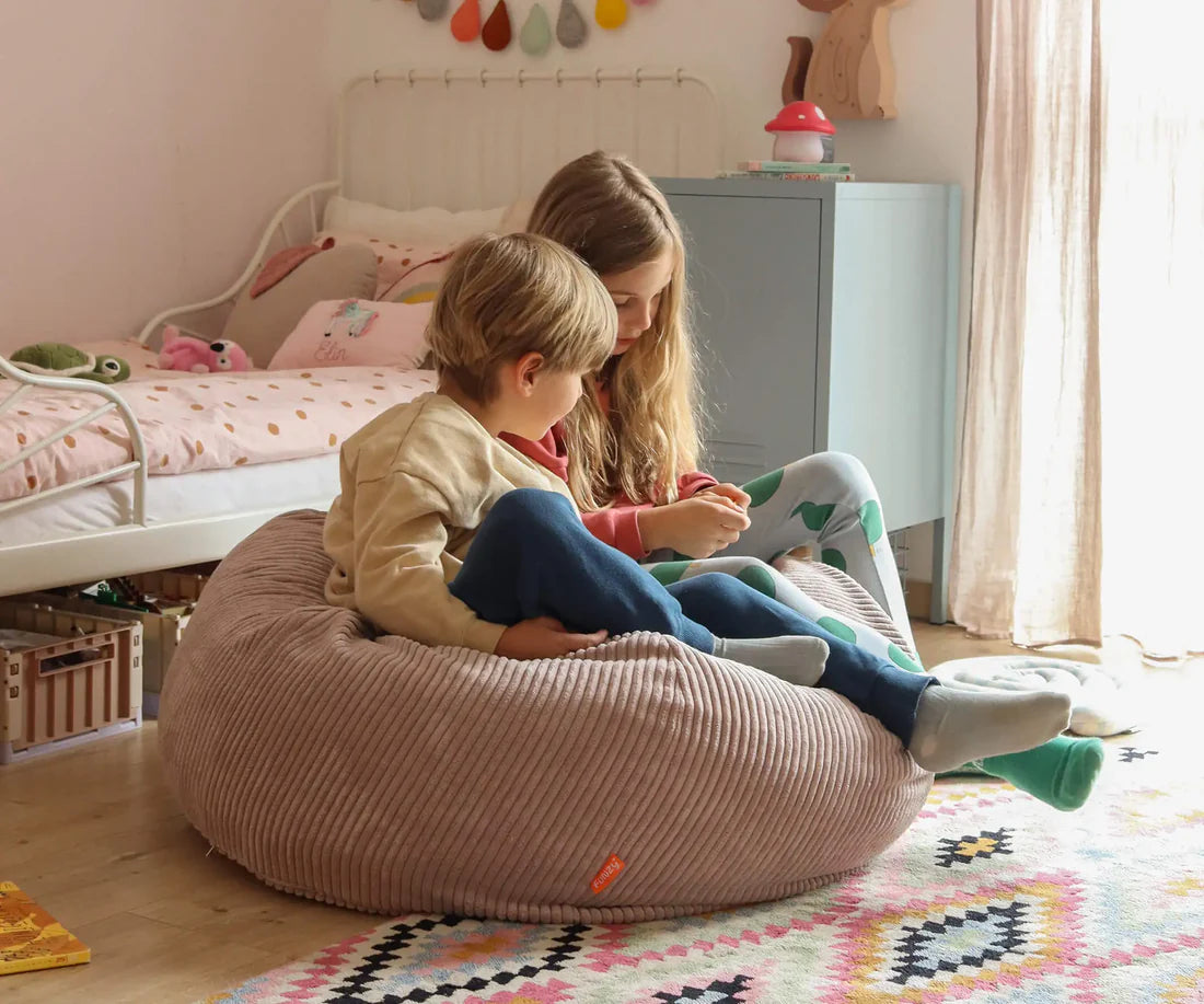 Sitzsack - Cord Kirschblüte Rosa