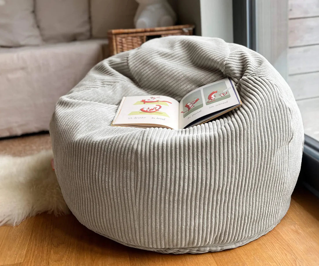 Sitzsack - Cord Creme Beige