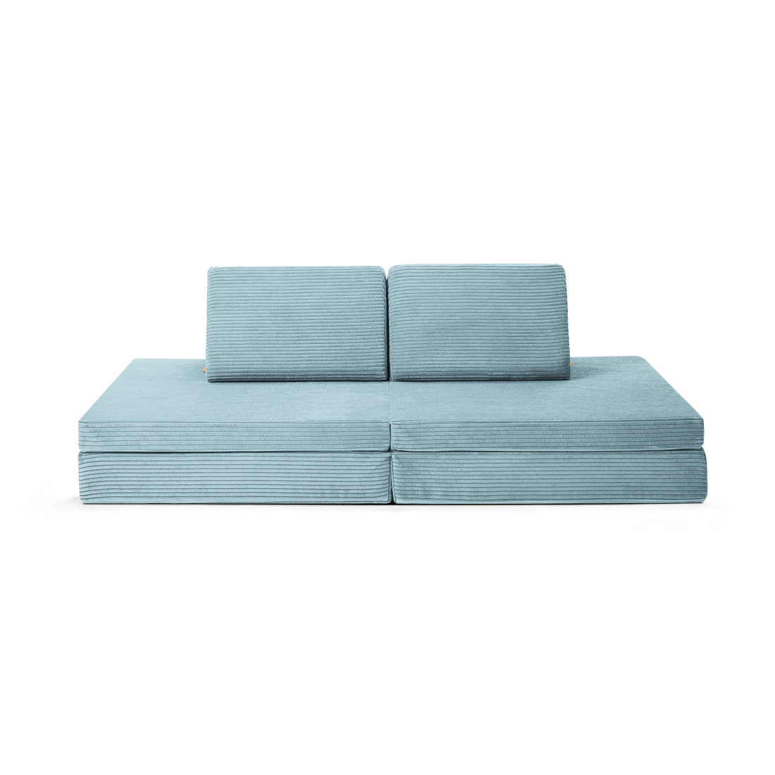 SPIELSOFA - Cord Lagune Blau