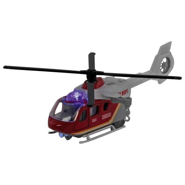 Hubschrauber mit Geräusch