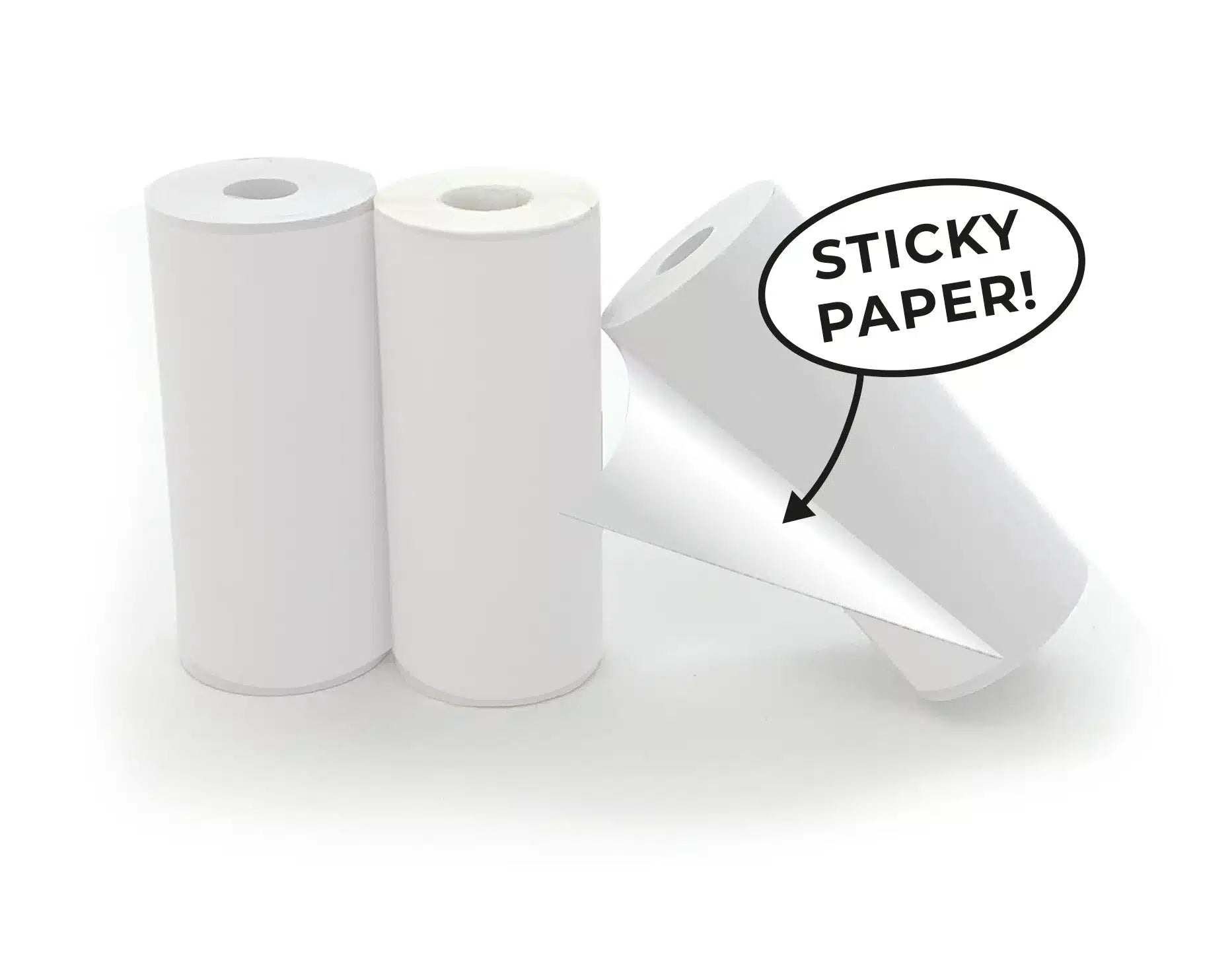 Papierrollen - selbstklebend - 3er Nachfüllpack - für Hoppstar Artist