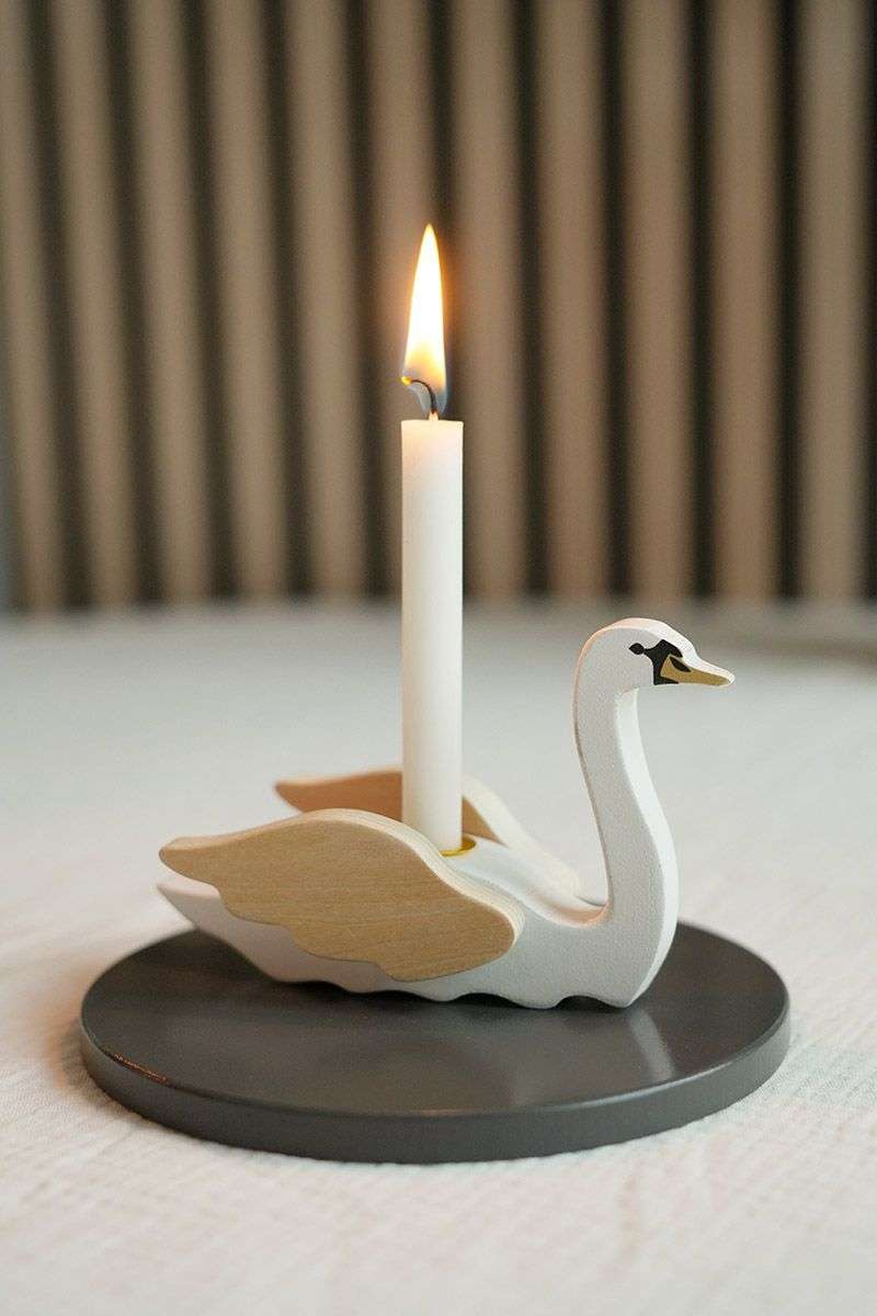 Geburtstagsdekoration Schwan