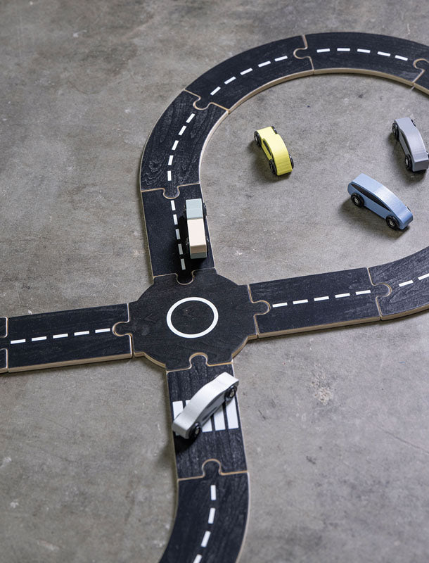 Autoralley mit 5 Autos