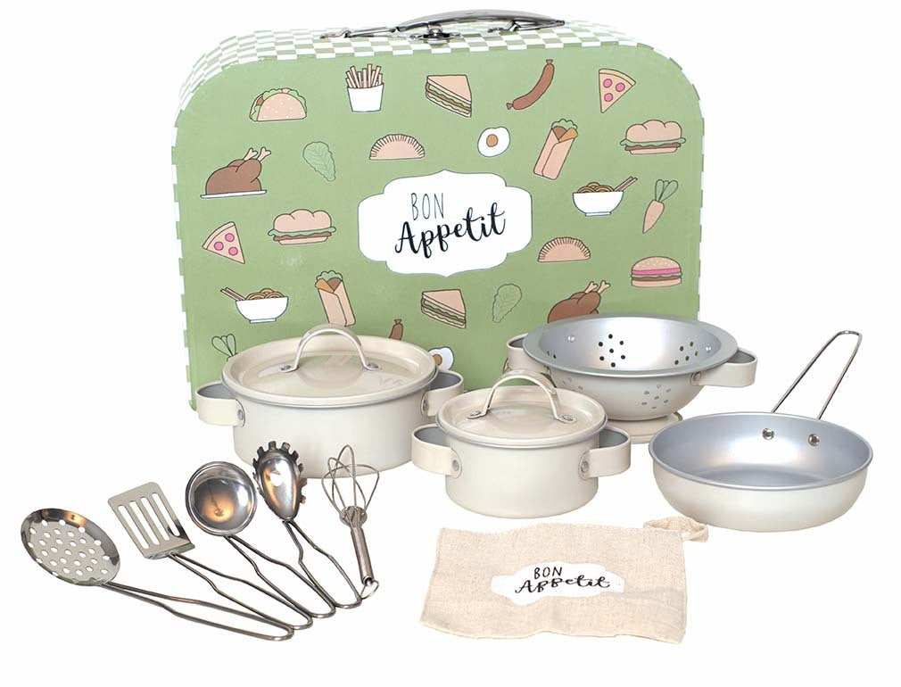Kinderkoffer Kochset 13teilig