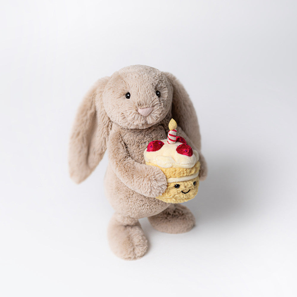 Kuscheltier Bashful Beige Bunny Birthday