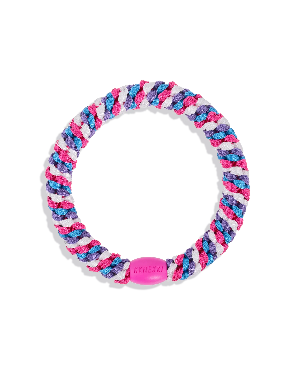 Haargummi - Mix puble ivory blue