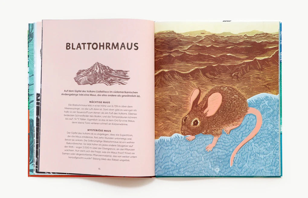 Oben, unten und lange her - Tiere, Pflanzen und Fossilien an entlegenen Orten