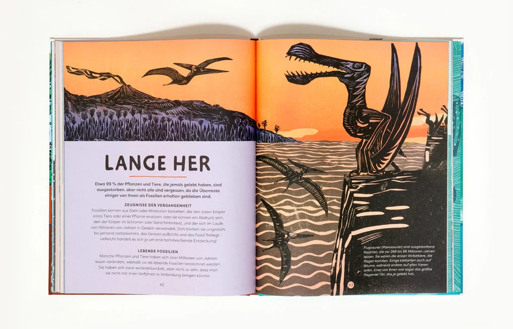 Oben, unten und lange her - Tiere, Pflanzen und Fossilien an entlegenen Orten