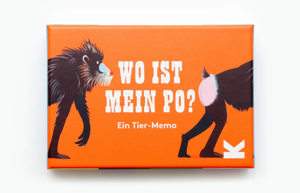 Wo ist mein Po? - Tier-Memo