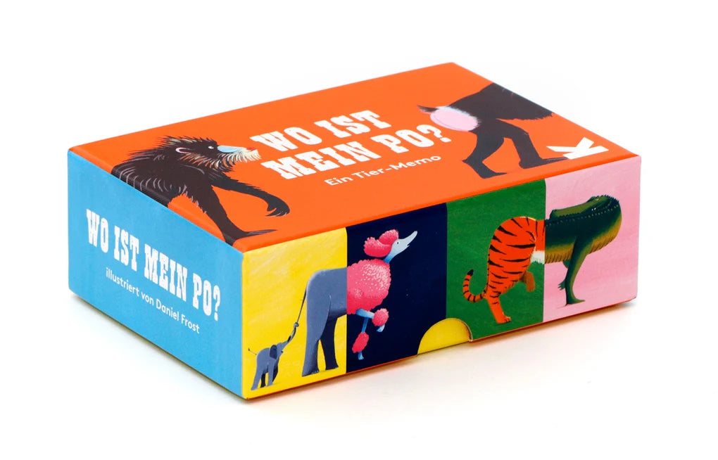 Wo ist mein Po? - Tier-Memo