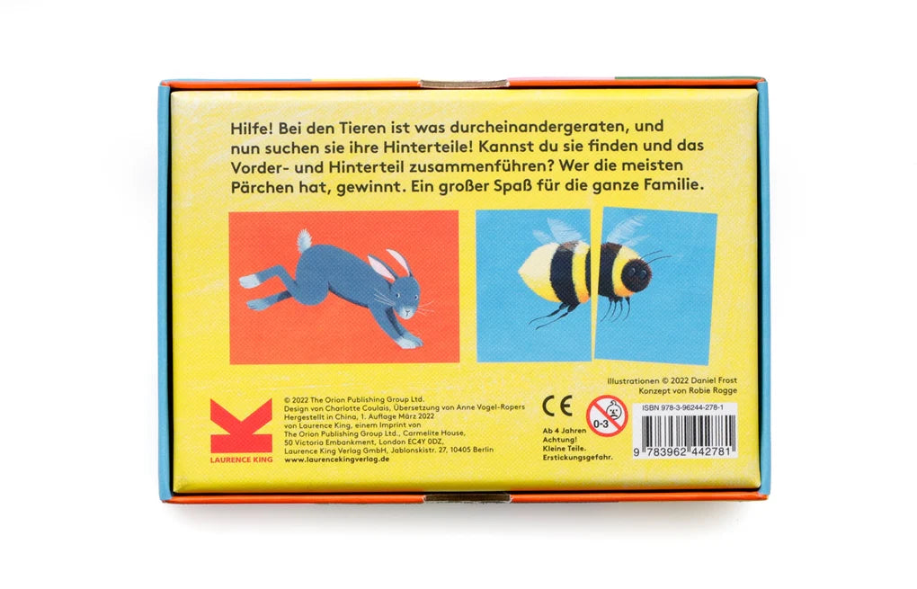 Wo ist mein Po? - Tier-Memo