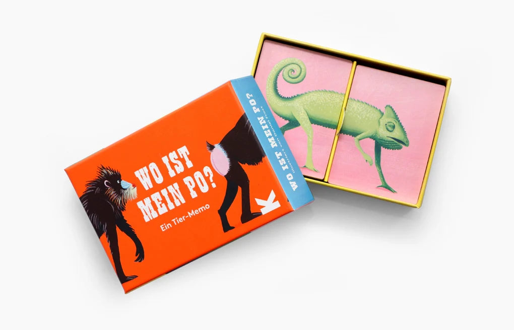 Wo ist mein Po? - Tier-Memo