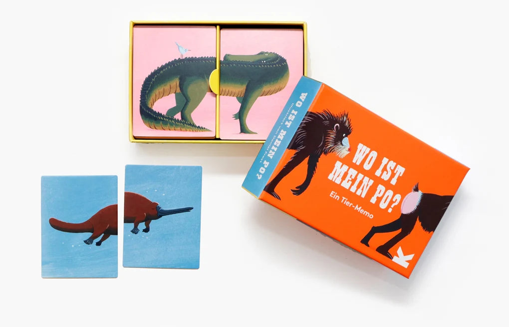 Wo ist mein Po? - Tier-Memo