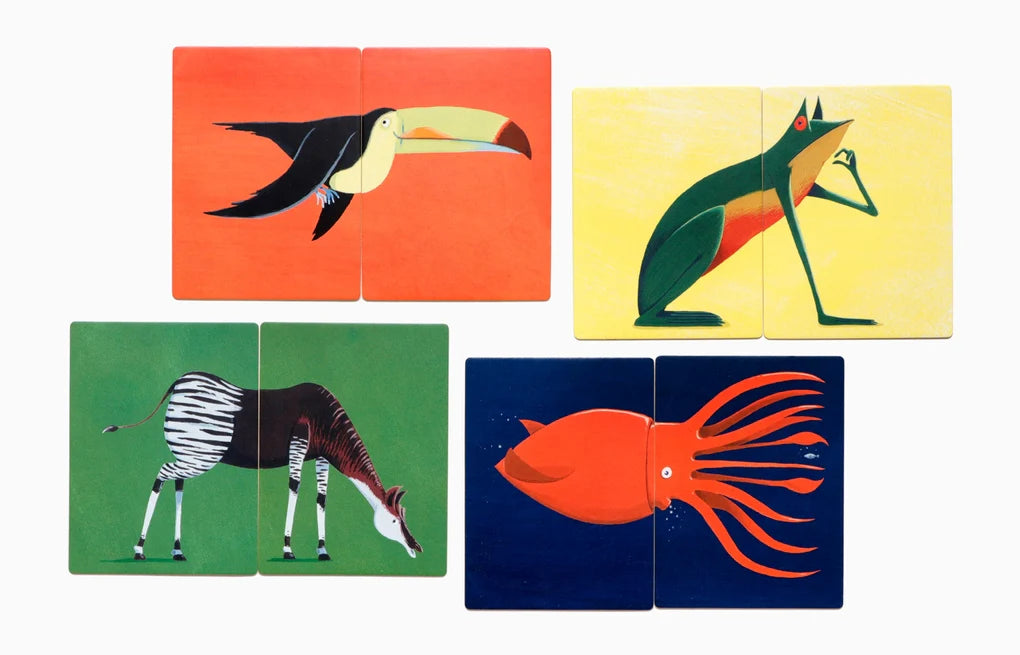 Wo ist mein Po? - Tier-Memo