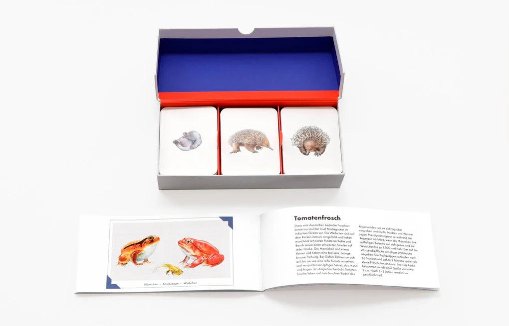 Tierfamilien-Memo Finde das Trio