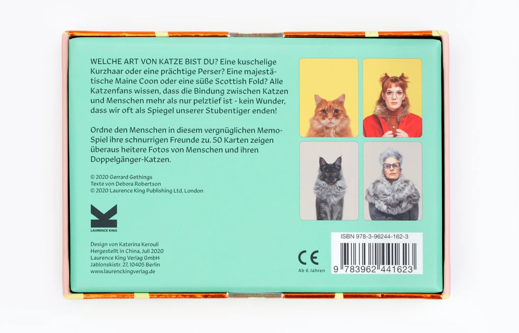 Siehst du aus wie deine Katze? - Memo-Spiel