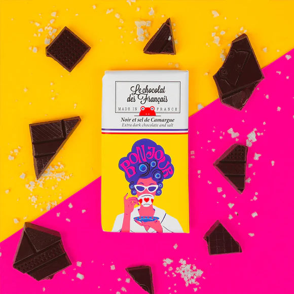 Le chocolat des Francais - Mini Schokolade Bonjour