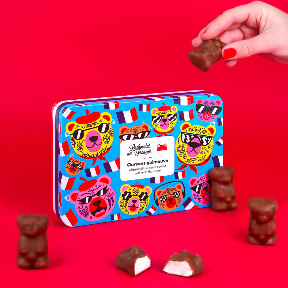 Le chocolat des Francais Marshmallow Bäre