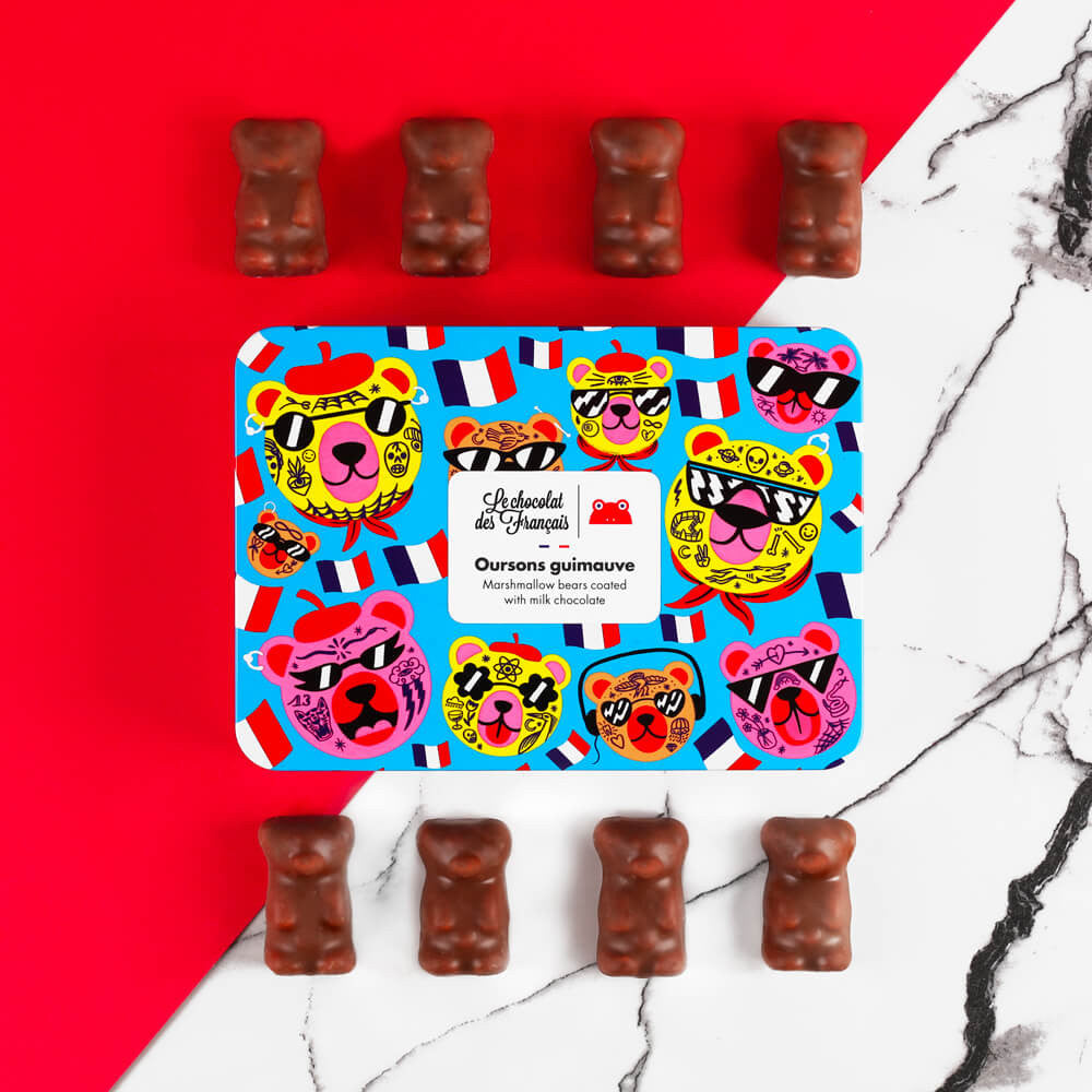 Le chocolat des Francais Marshmallow Bäre