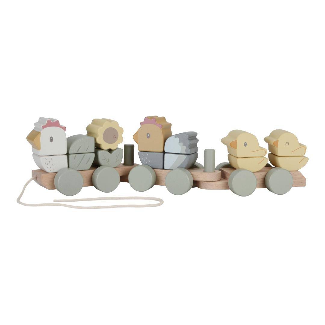 Holzzug Huhn Little Farm