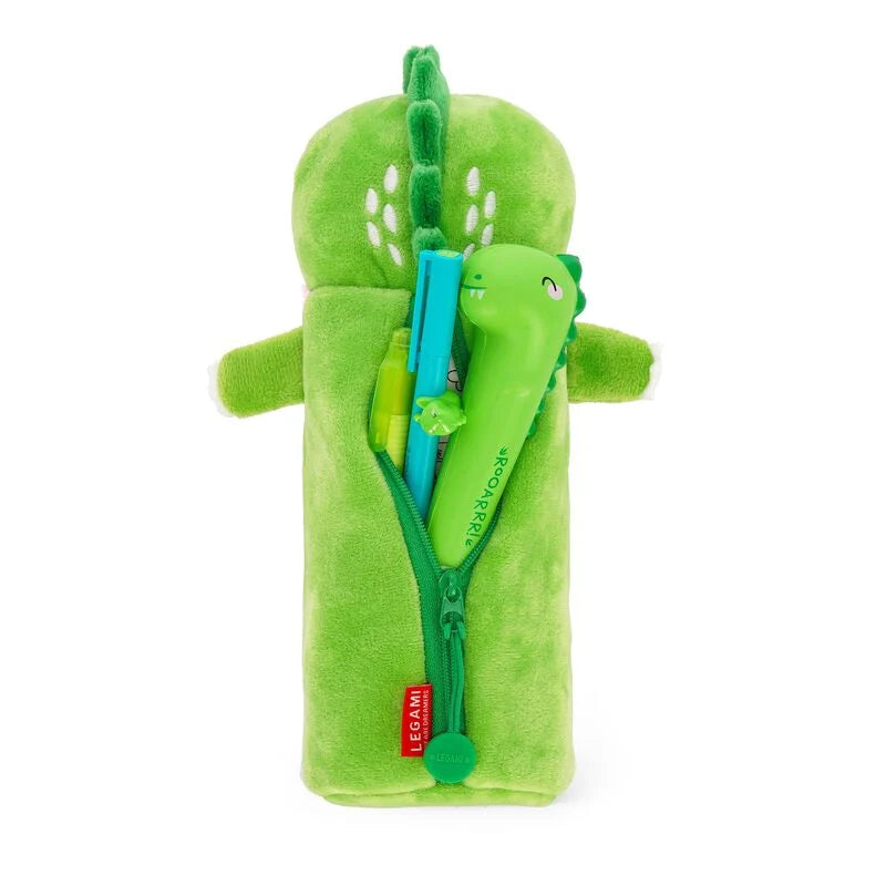 Plüsch-Federmäppchen - Super Soft - Dino