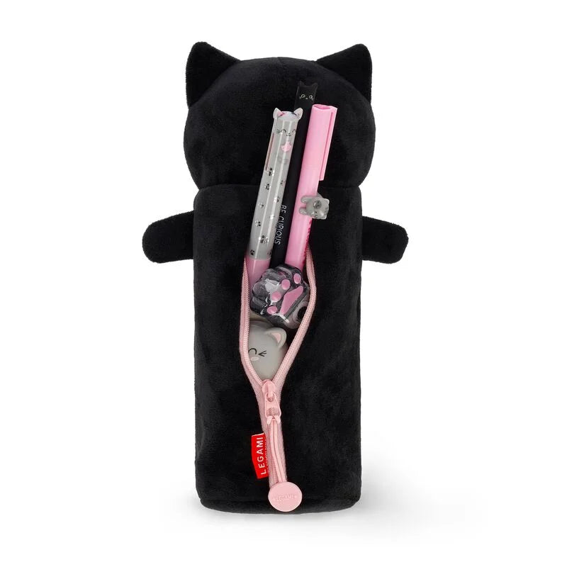 Plüsch-Federmäppchen - Super Soft - Kitty