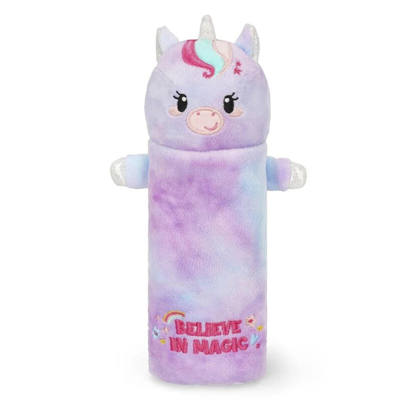 Plüsch-Federmäppchen - Super Soft - Unicorn