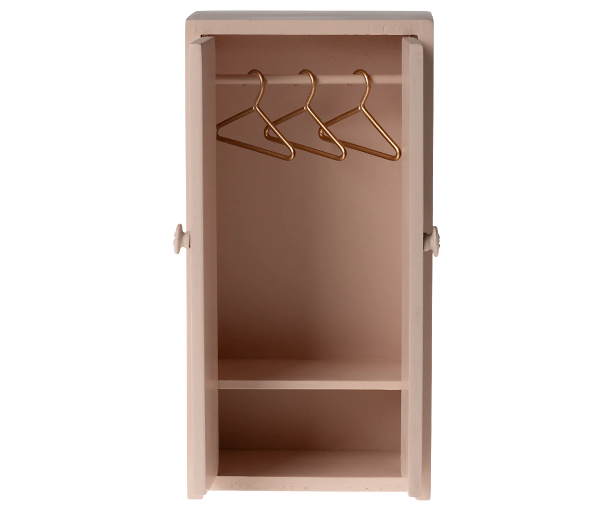 Kleiderschrank Maus - hellrosa