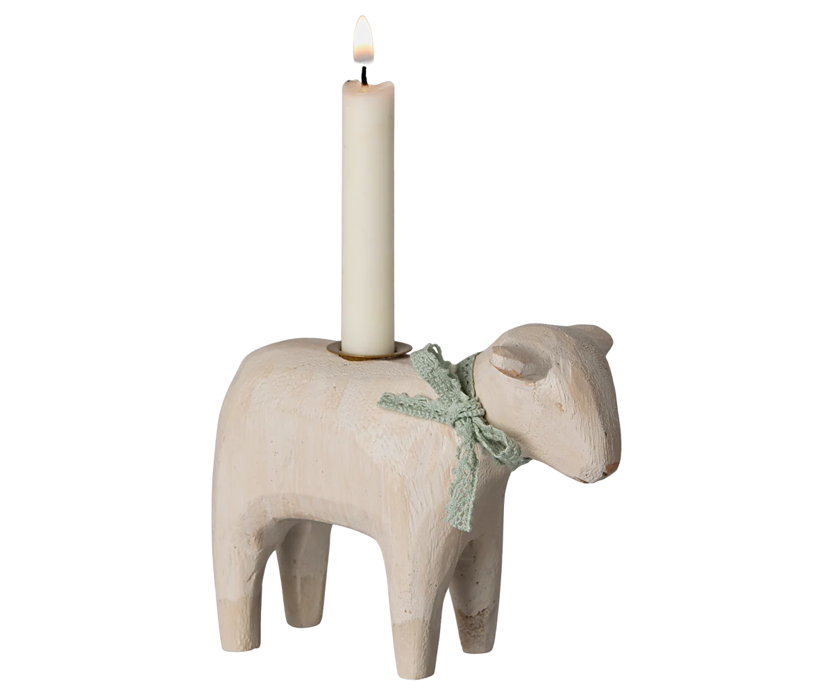 Kerzenhalter, Lamm - Mint